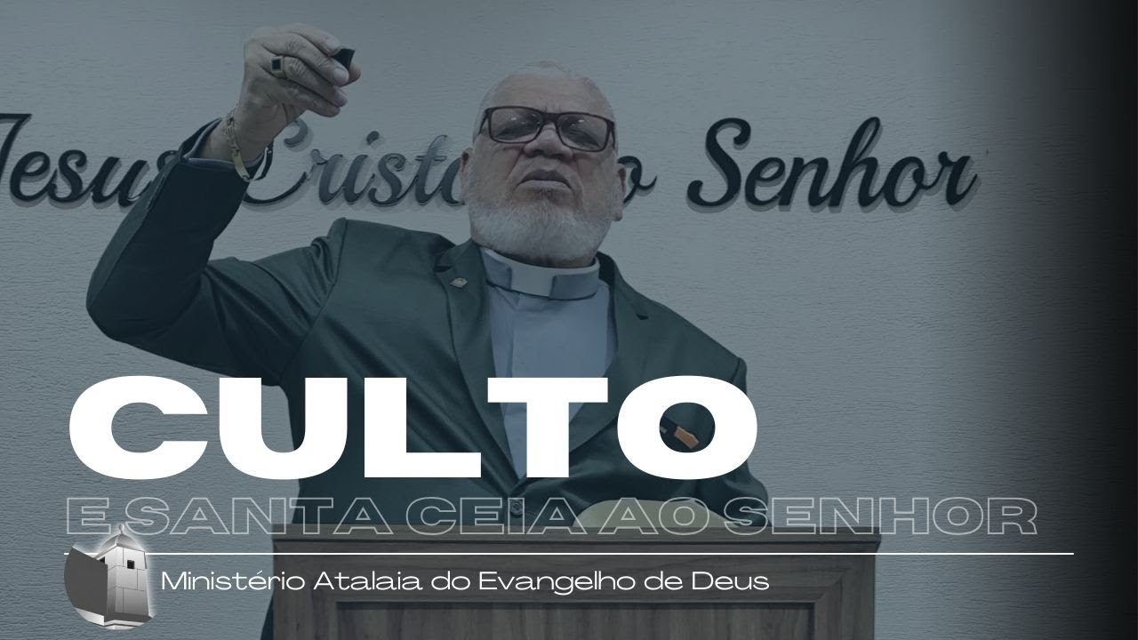 Participe Conosco deste momento de Comunhão com o Senhor Jesus| 04/01/2026