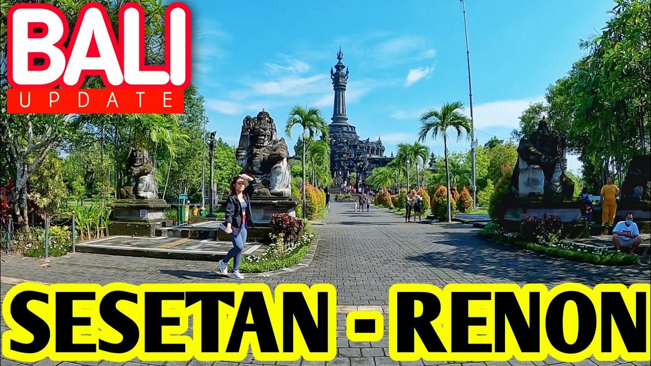 suasana bali saat ini, sesetan menuju renon denpasar