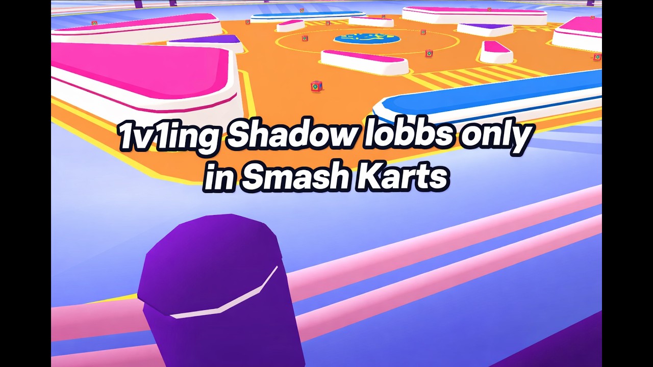 1v1ing Shadow in Smash karts! 🔥