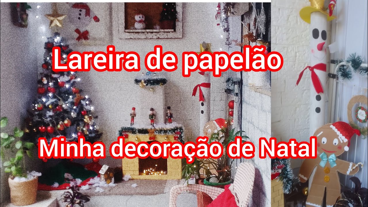 Tudo de papelão.#facavocemesmo #reciclandoedecorando #euquefiz 