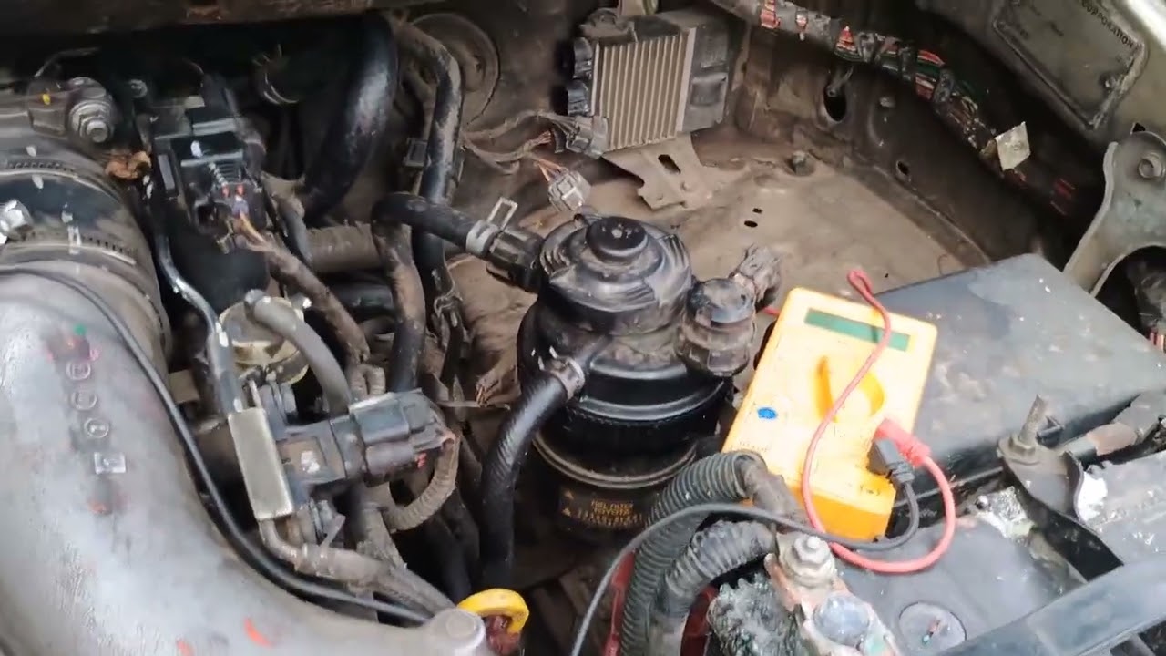 Toyota Innova car p0200 injector circuit open