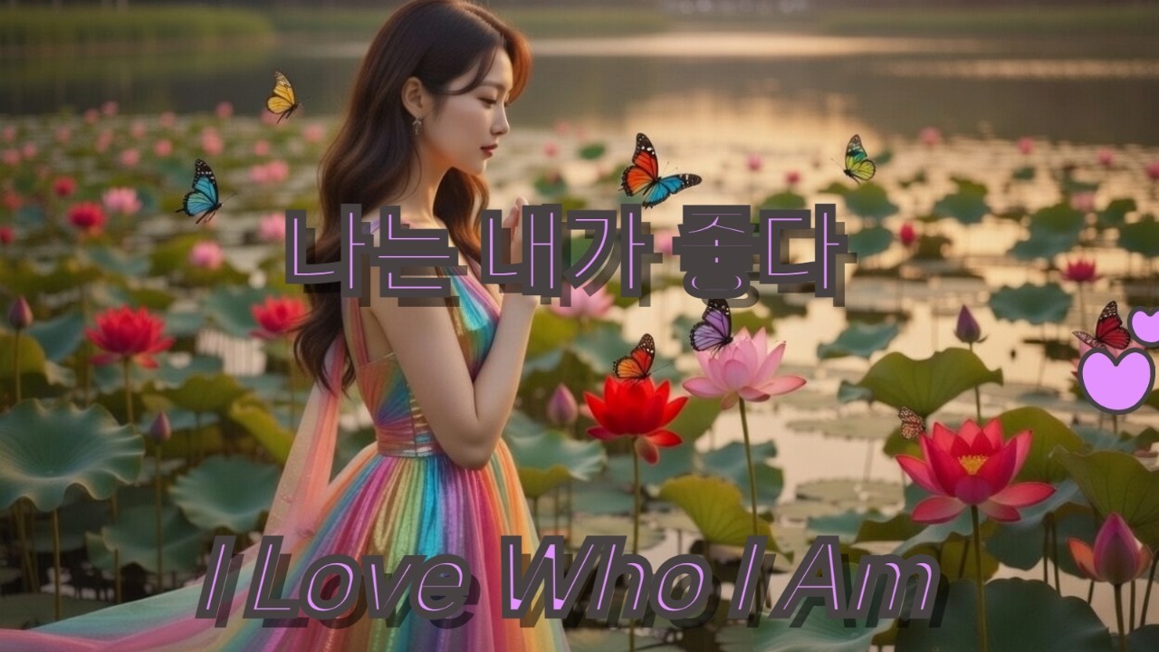 나는 내가 좋다 I Love Who I Am #나는내가좋다 #ILoveWhoIAm#자기사랑#AI홍련화