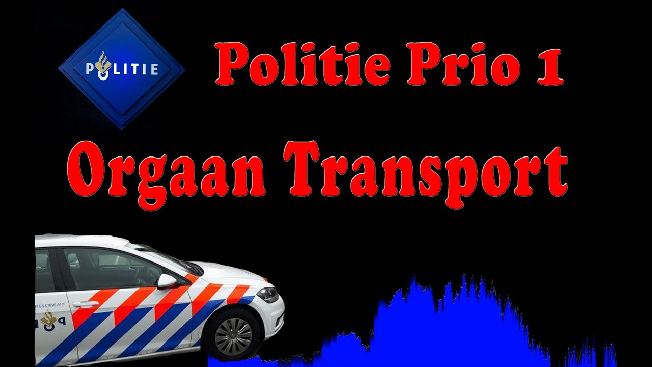 De meldkamer - Begeleiding Orgaantransport - Politie scanner