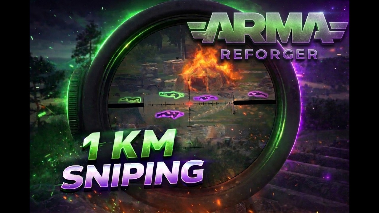 The Cheytac Buffet - A Critical Intervention - 1 Hour of 1000 m Sniping in Arma Reforger