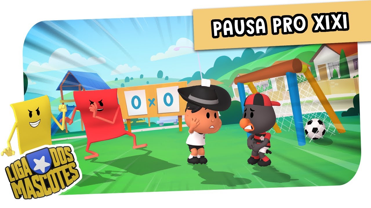 LIGA DOS MASCOTES | Urubu e Mosqueteiro em pedindo tempo (T01E30)
