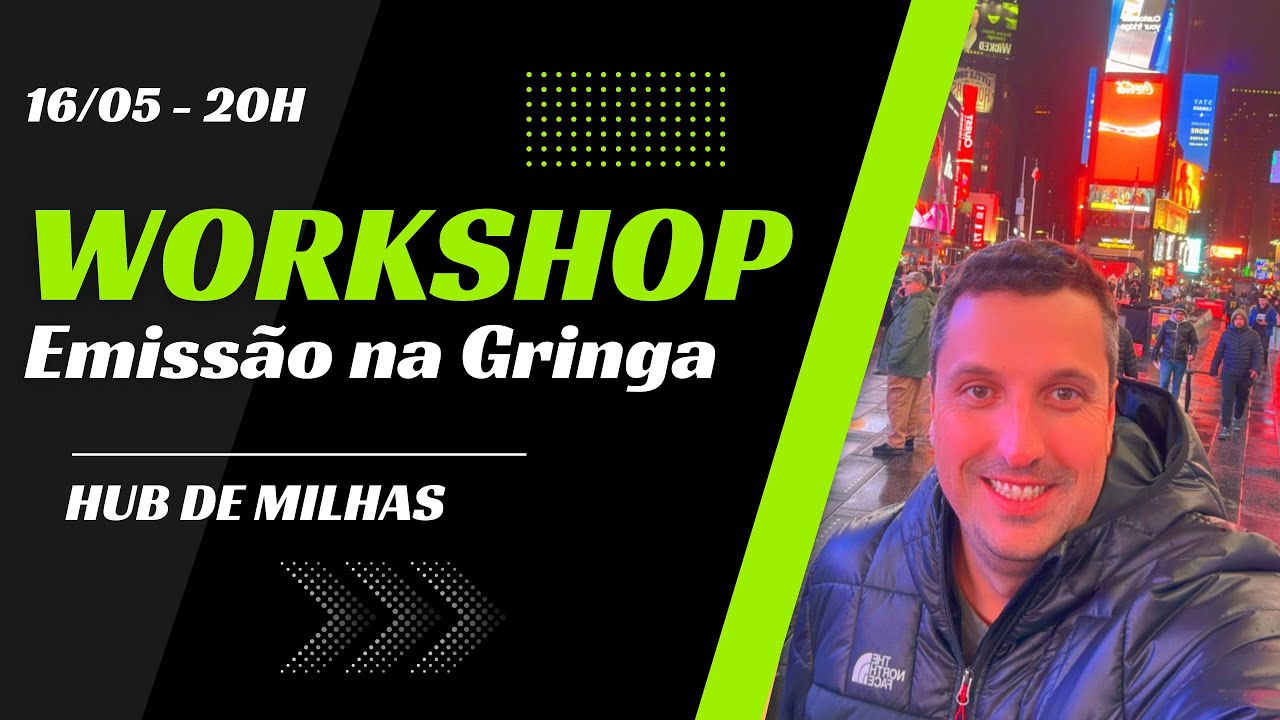 Workshop Emissão na Gringa | Hub de Milhas