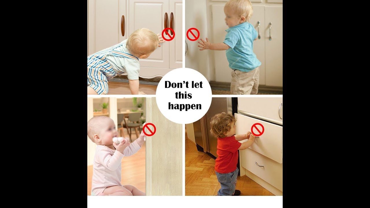 Baby Proofing Magnetic Cabinet Locks Child Safety