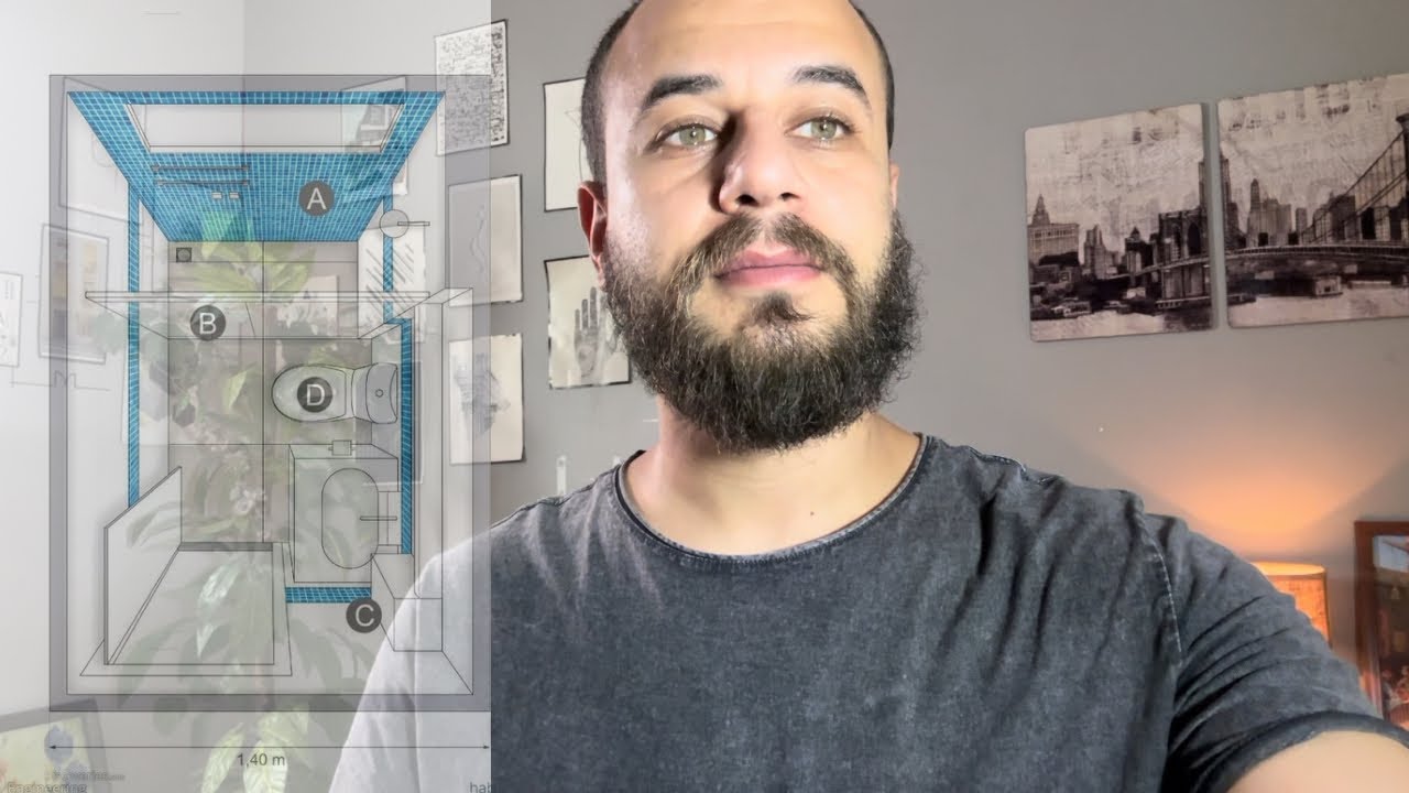 ديكور وتقسيم الحمام بالشكل الصح! لكل حد بيشطب شقته