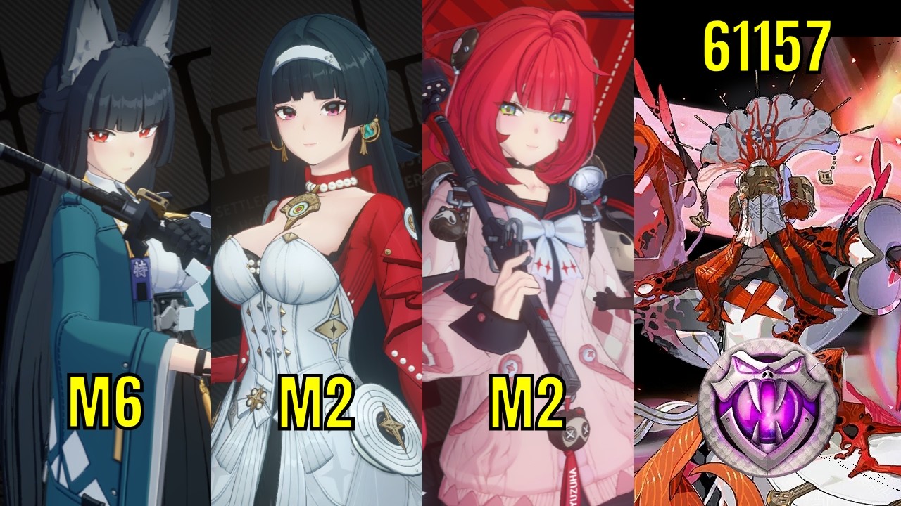 M6 Miyabi 61K Miasma Priest | Ft. M2 Astra & M2 Yuzuha | Deadly Assault 2.6