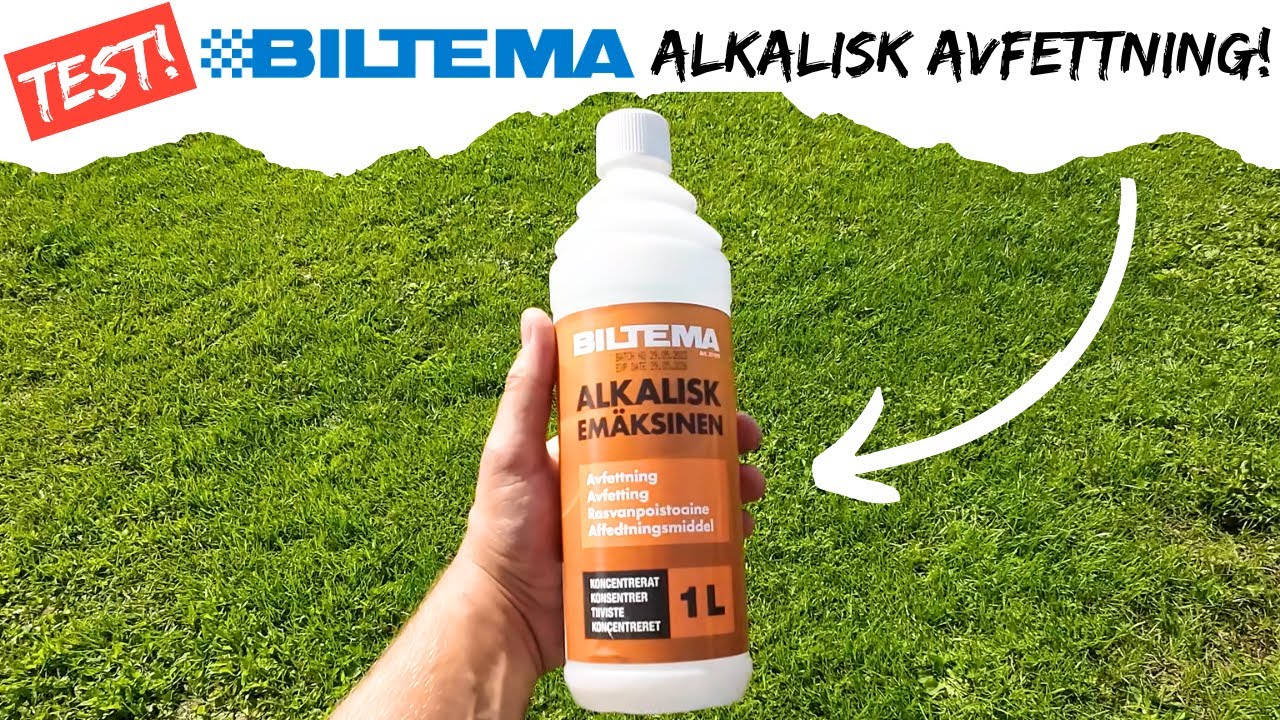 TEST! BILTEMA ALKALISK AVFETTNING! ÄR DET SKRÄP?