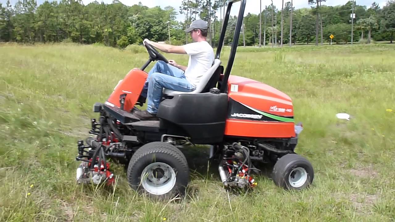 Jacobsen Super LF1880 Fairway Mower 4308 hours w/ Kubota D1105 Diesel Engine; Parts for sale