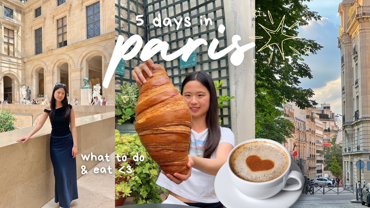 PARIS TRAVEL VLOG 🇫🇷 5 day itinerary, mom & daughter trip