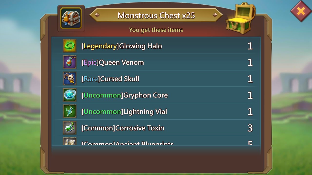Lords Mobile NEW Account K1401 Oppening Material Madness chests