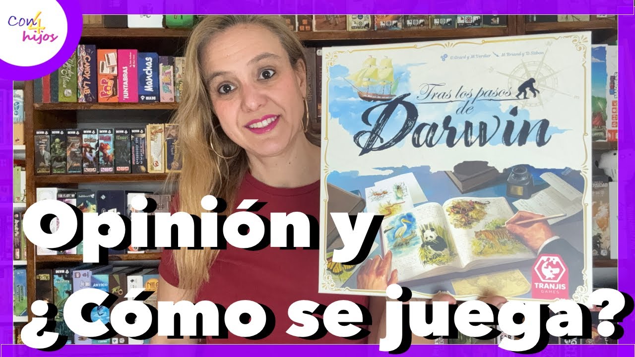 TRAS LOS PASOS DE DARWIN ⛵️ (Tranjis Games) Opinión y ¿Cómo se juega?