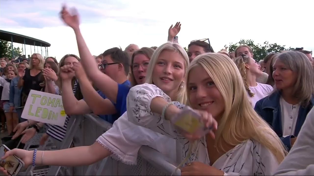 Tomas Ledin på Allsångsscenen 2024.