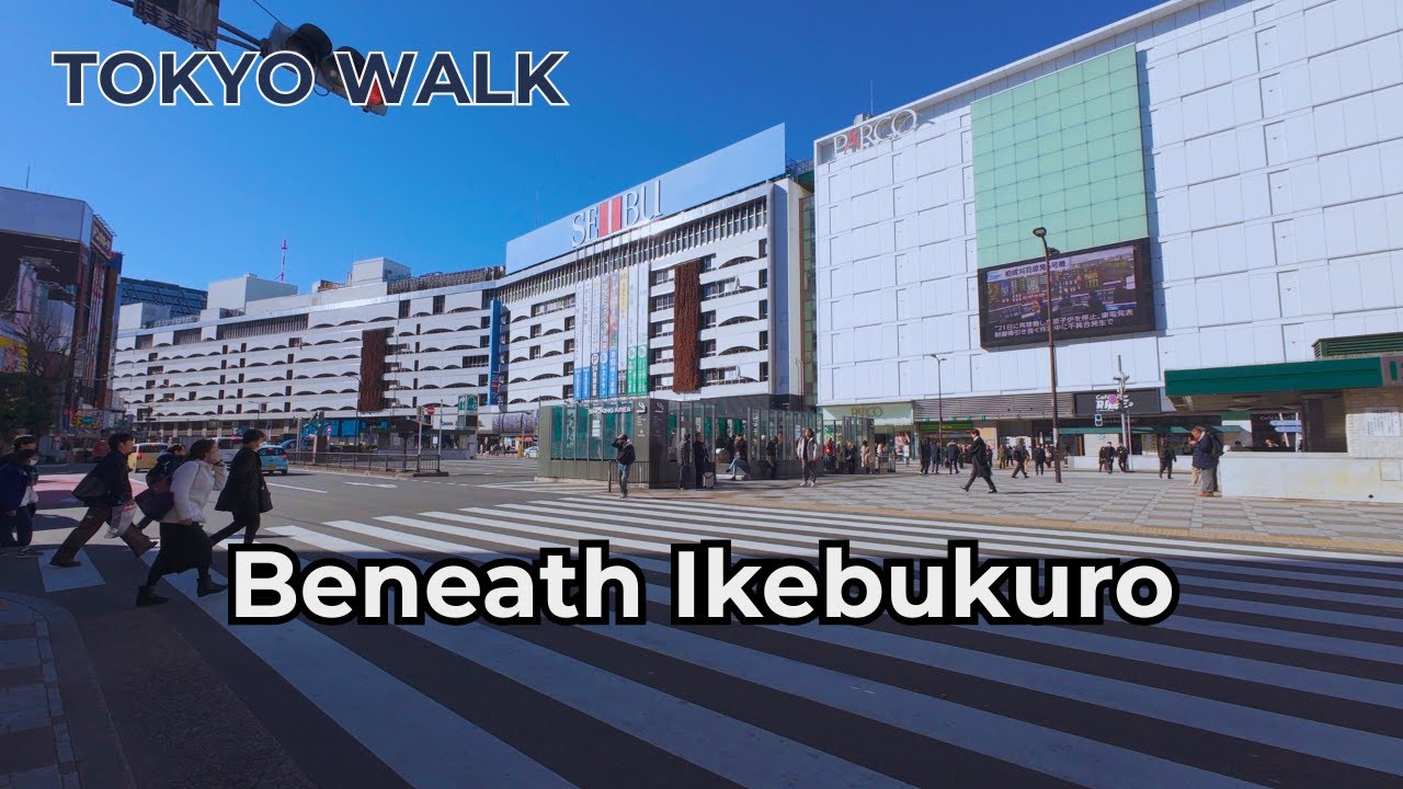 [TOKYO WALK] Ikebukuro: Beneath the Busiest Streets