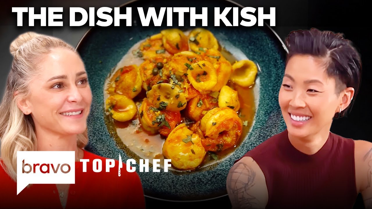 Brooke Williamson Wows With Prawns Puttanesca Recipe | Top Chef | The Dish With Kish (S22) | Bravo