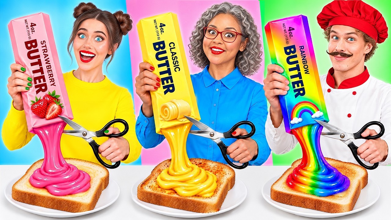Кулинарный Челлендж: Я против Бабушки | Безумные Ситуации с Едой от Multi DO Challenge