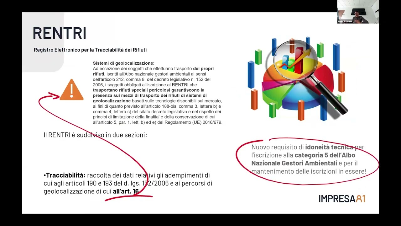 WEBINAR | RENTRI e la Gestione Digitale dei Rifiuti:Cosa Cambia per le Aziende