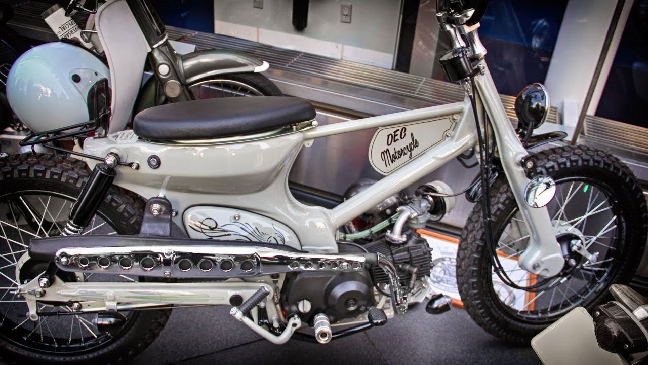 HONDA Super Cub Surfin' Custom Bike #CafeCubMeeting