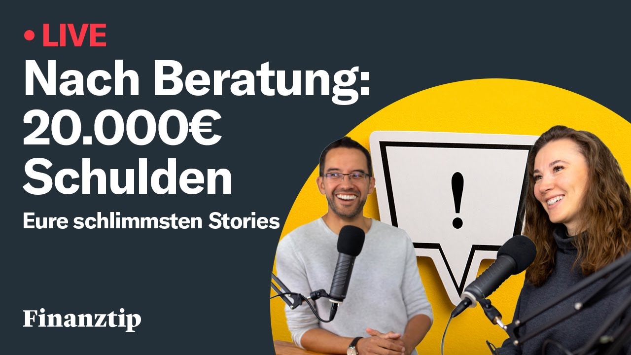 Wir reagieren auf Eure Abzock-Stories: Berater, Bank, Insta-Scams & Co. | Livestream