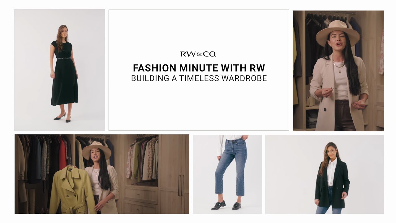 RW&CO. - Womenswear - Building A Timeless Wardrobe