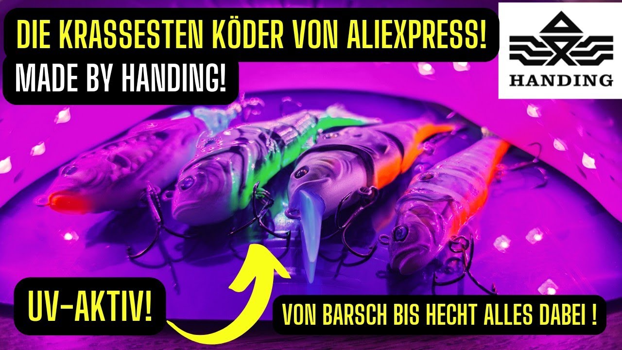 Ich teste die krassesten Köder von Aliexpress! Solche Designs habe ich noch nie gesehen! 💯🔥🔥🔥