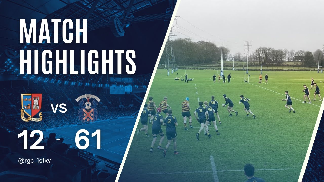 Robert Gordon's College 12 - 61 Merchiston | Scottish Cup Playoff | U18 Rugby Highlights