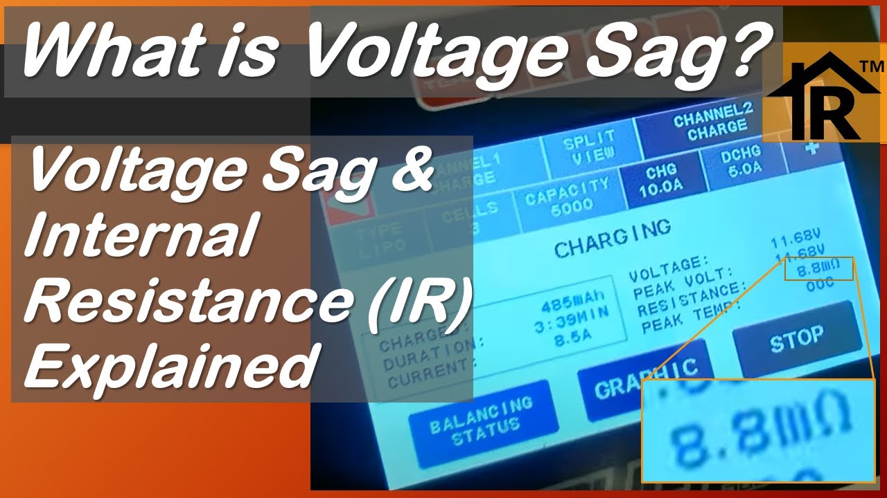 Ep. 165: What is Voltage Sag? LiPo Battery Voltage Sag & Internal Resistance Explained