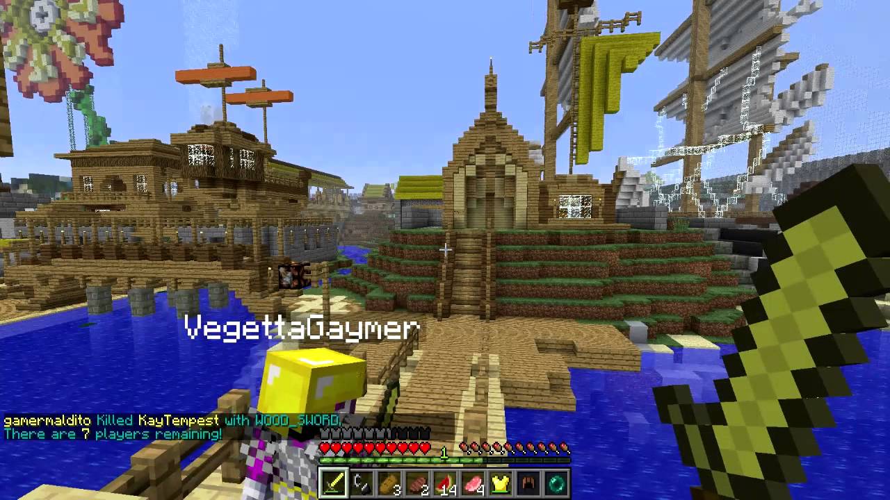 Minecraft - Juegos del hambre [con Vegetta777 y GamerMaldito]
