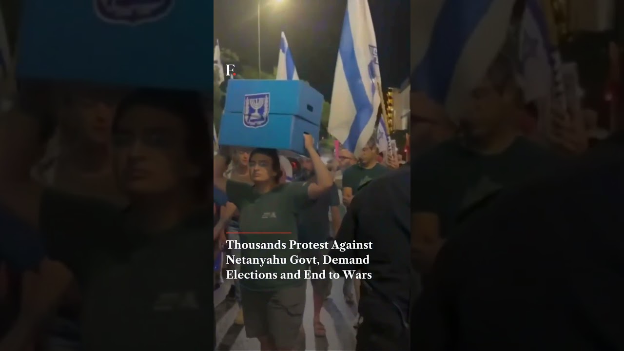 Protesters March in Jerusalem Against Netanyahu, Call Iran War a 'Mistake' | Firstpost News | N18G