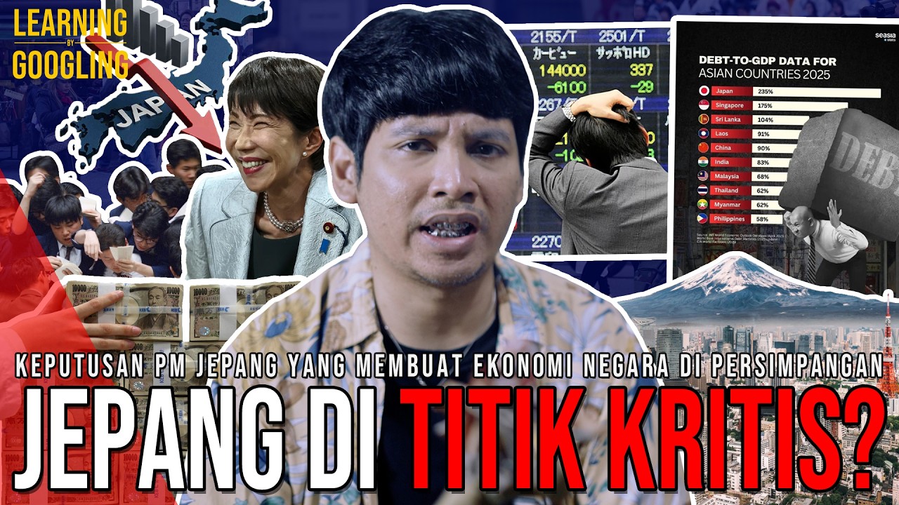 Ekonomi Jepang Di TITIK KRITIS? Kebijakan PM Nyeleneh, Bom Utang Mulai Aktif! | Learning By Googling