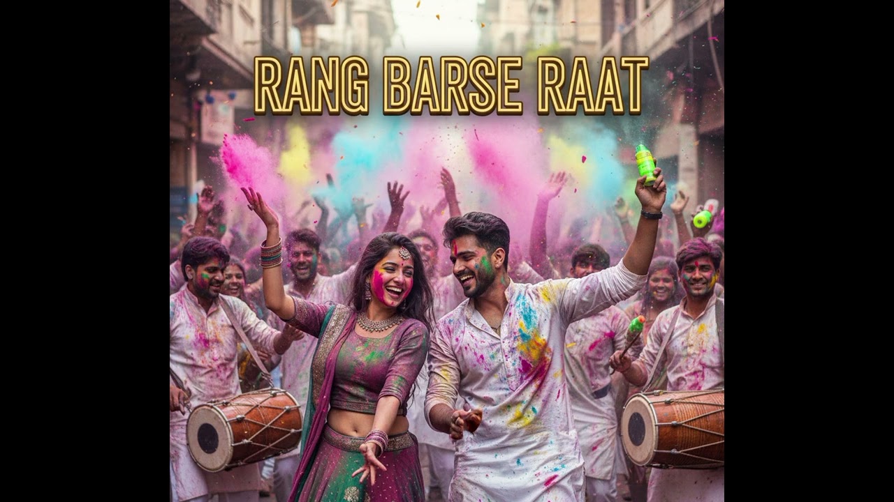 RANG BARSE RAAT | Arey Holi Hai! 🌈 रंग बरसे रात | Holi Special 2026 | New Party Original Song  