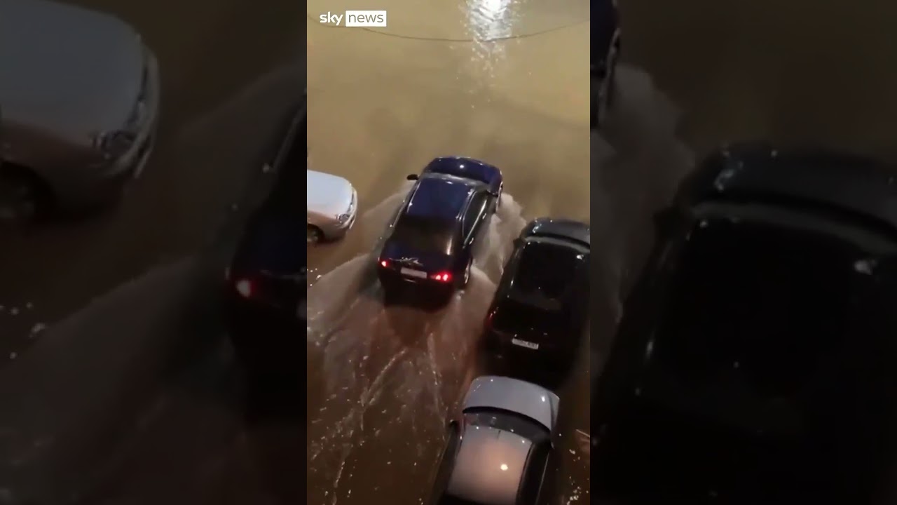 Eastern Spain submerged by floods