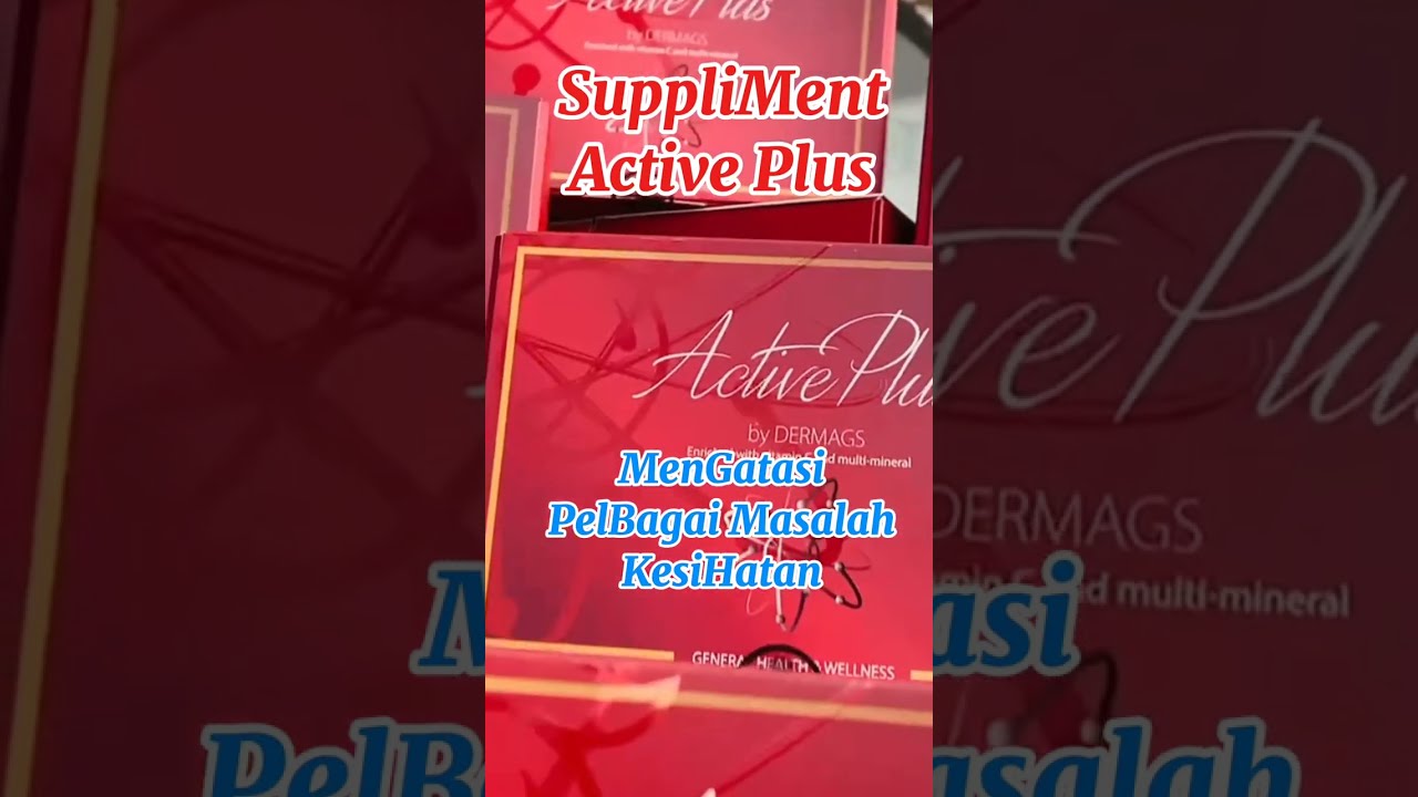 #ACTIVE_PLUS ~ SUPPLIMEN TERBAIK UNTUK SEL TUBUH MENGUATKAN SISTEM IMUN DARI PELBAGAI PENYAKIT