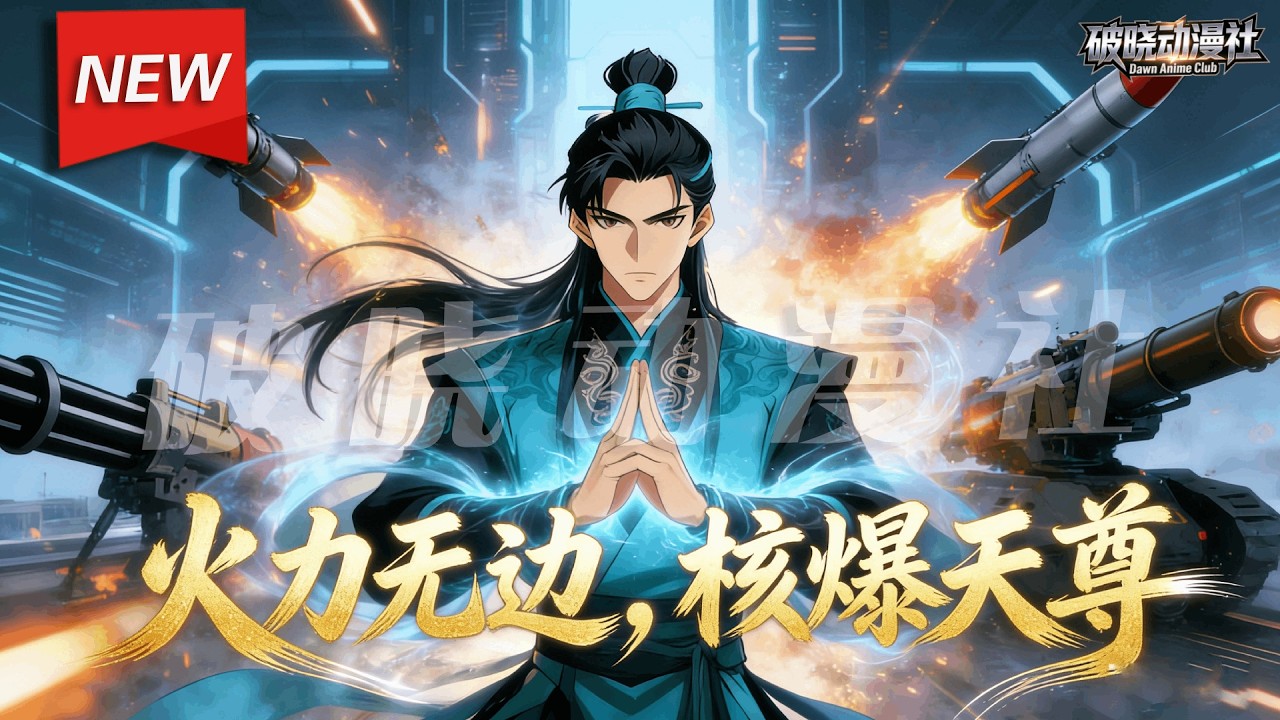 MULTISUB📢新番上线《火力无边，核爆天尊》第1~72集丨林星辰意外激活“真理系统”，可用灵石兑换现代军火。从此，火箭筒导弹机甲成为他的修炼法宝，凭借“火力修仙”的逆袭斩仇敌！#破晓动漫社