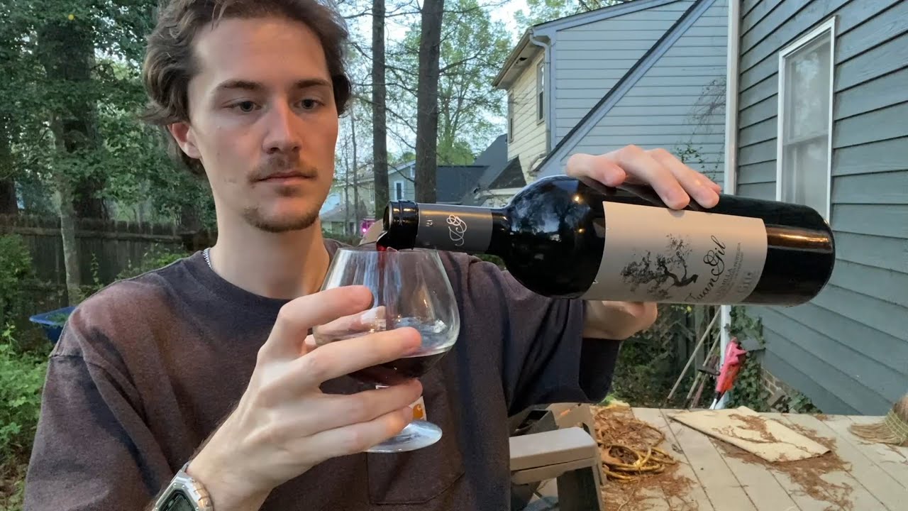 Drinking Red Wine for the First Time..