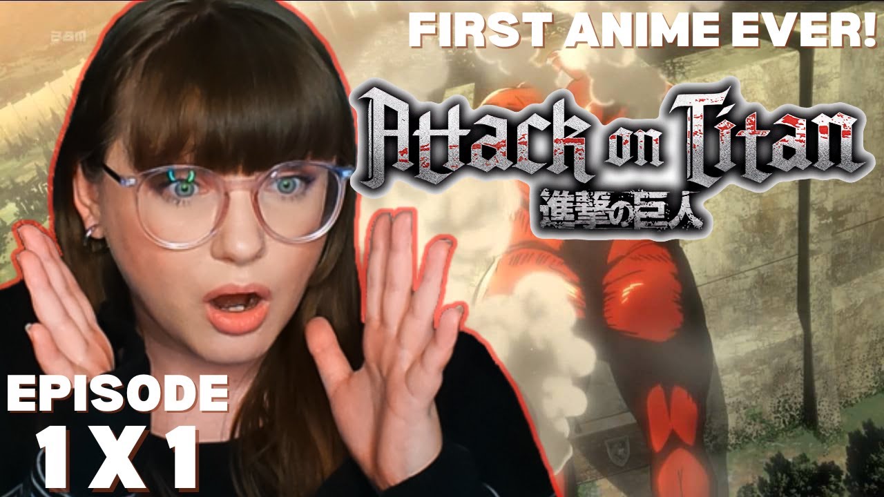 CRYING ALREADY?! Dr of Literature's First REACT To Attack On Titan | 進撃の巨人 | 1x1