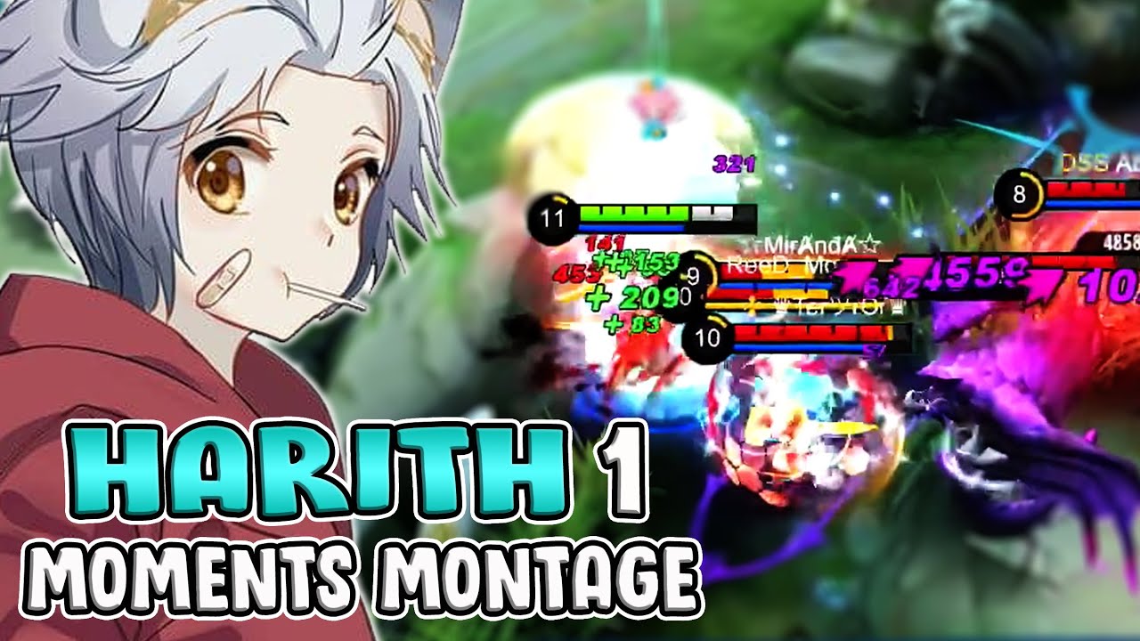 Harith Moments Montage  Top Global Players  Mobile Legends
