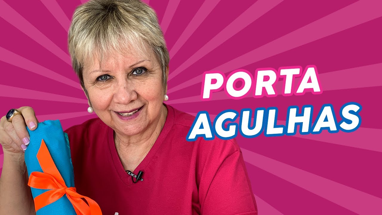 COMO FAZER PORTA AGULHAS DE FELTRO