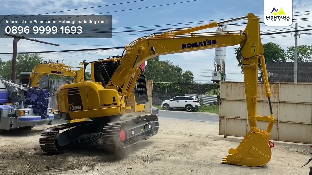 Test Performa Unit Excavator KOMATSU PC138US-8 33149 Built-Up Secondhand Japan 2025