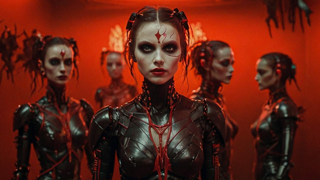 Blade Runner Vibes: Red City Replicants - Futuristic Soundscapes.