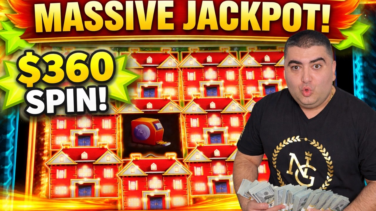 $360 Spin MANSION BONUS & Here Is What Happened!!! 😱