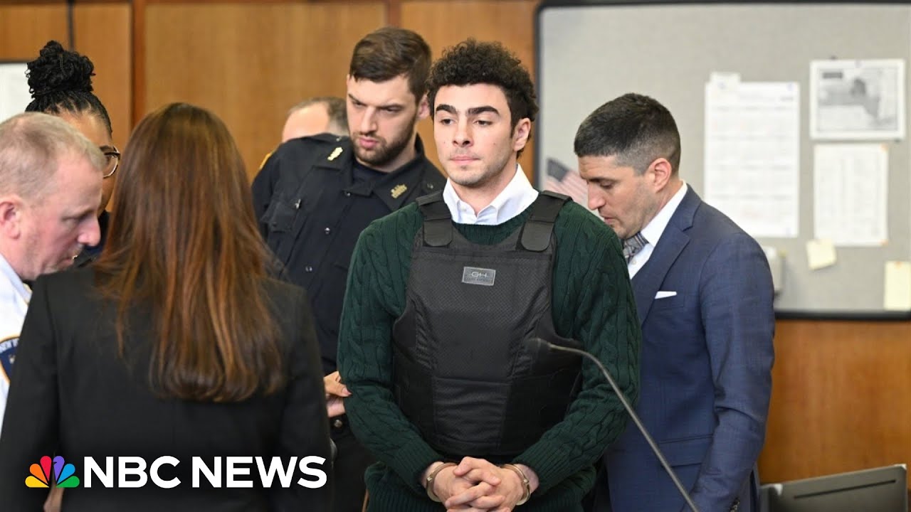 Luigi Mangione makes first court appearance since arraignment in CEO murder case