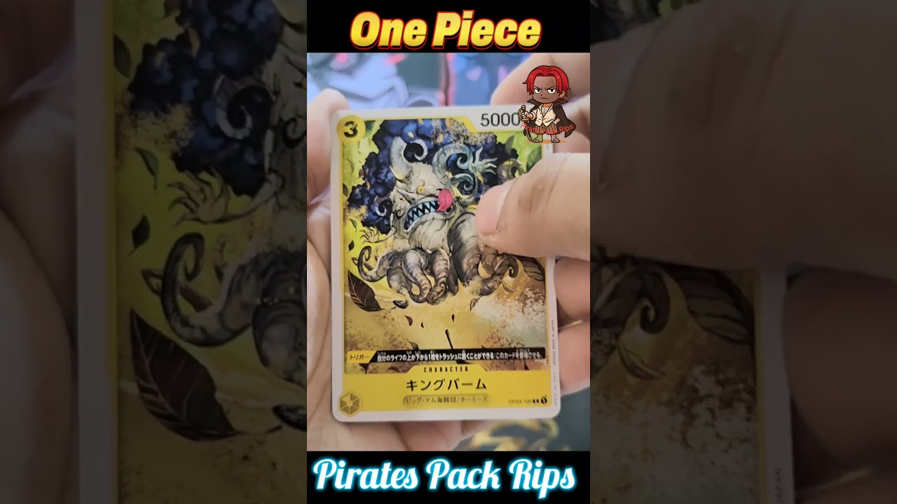 Let's open One Piece Cardgame OP-03 park. #onepiececardgame #onepiece #op03