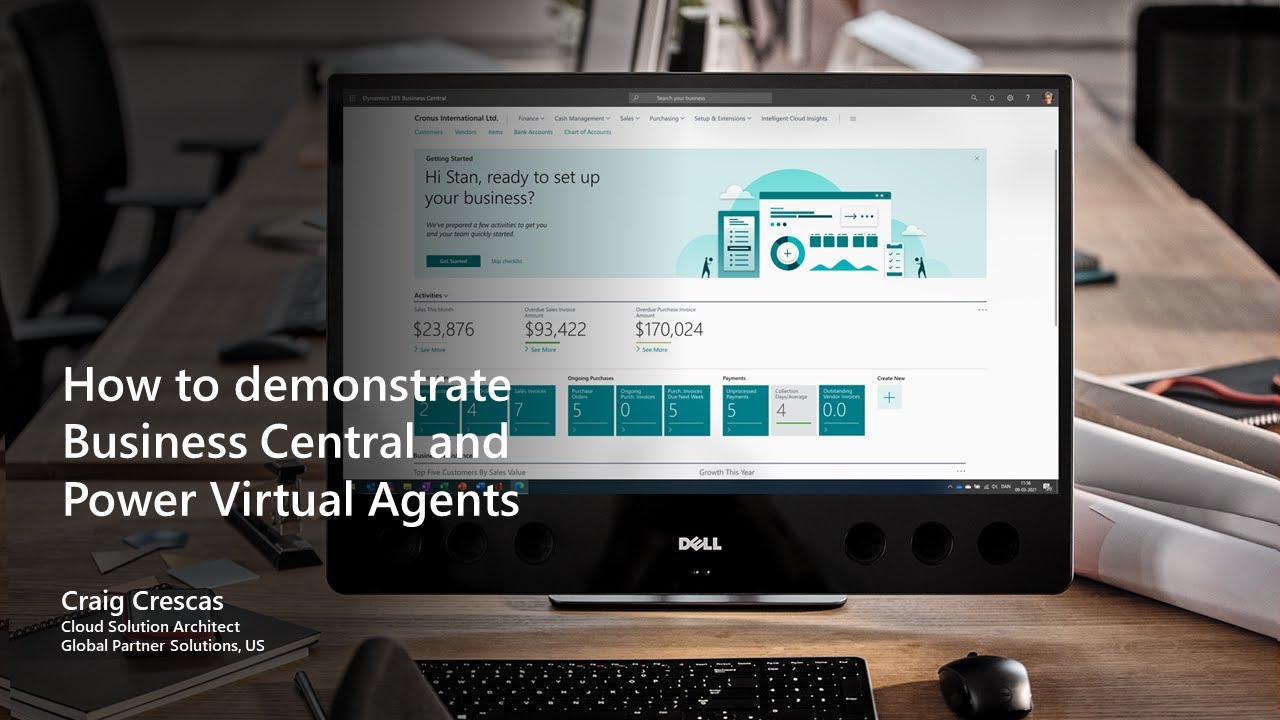 How to Demo Business Central and Power Virtual Agents