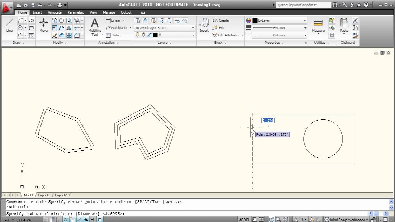AutoCAD LT 2010 | Align Command Tutorial
