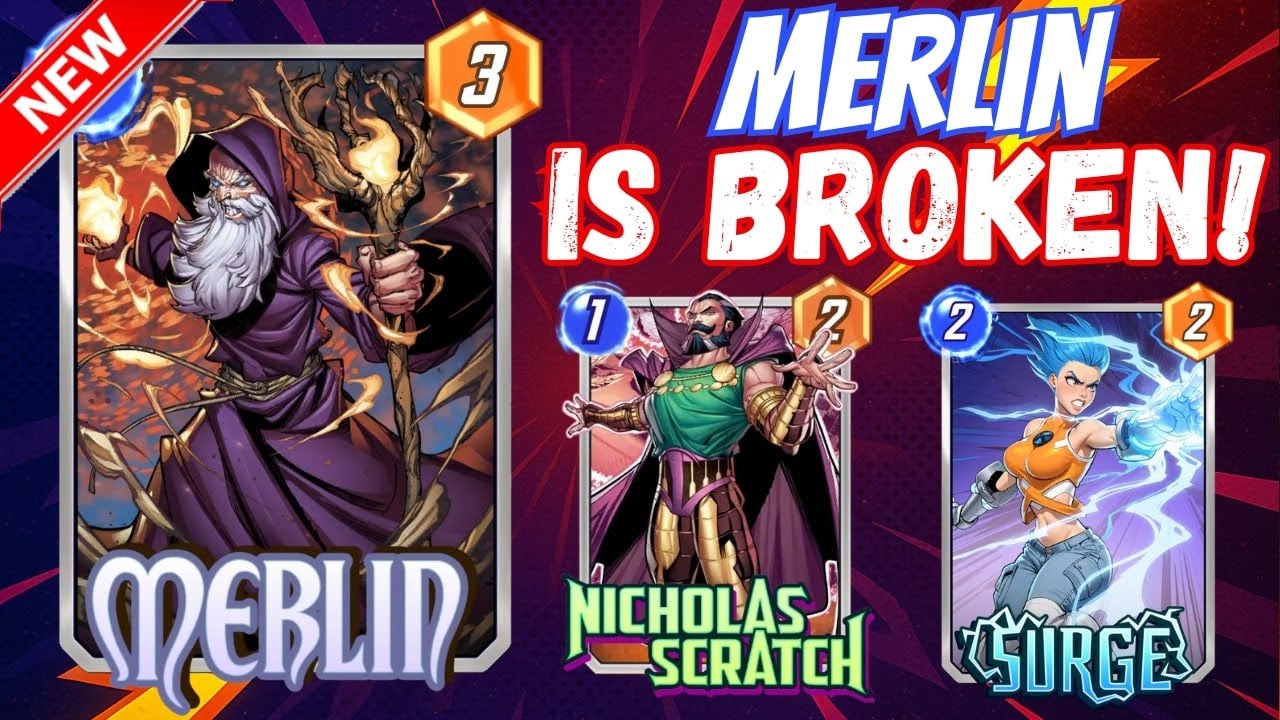 New Meta Control Deck ft. MERLIN! 🔥💀 [Marvel Snap]