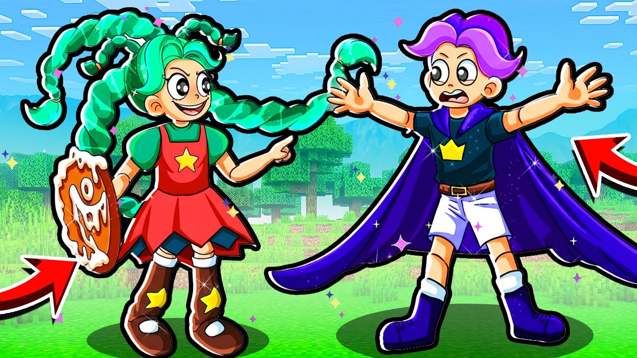 ЛИЛИ ЛАВБРЕЙДС И РОРИ ПОМЕНЯЛИСЬ ЦВЕТАМИ В МАЙНКРАФТ POPPY PLAYTIME 5