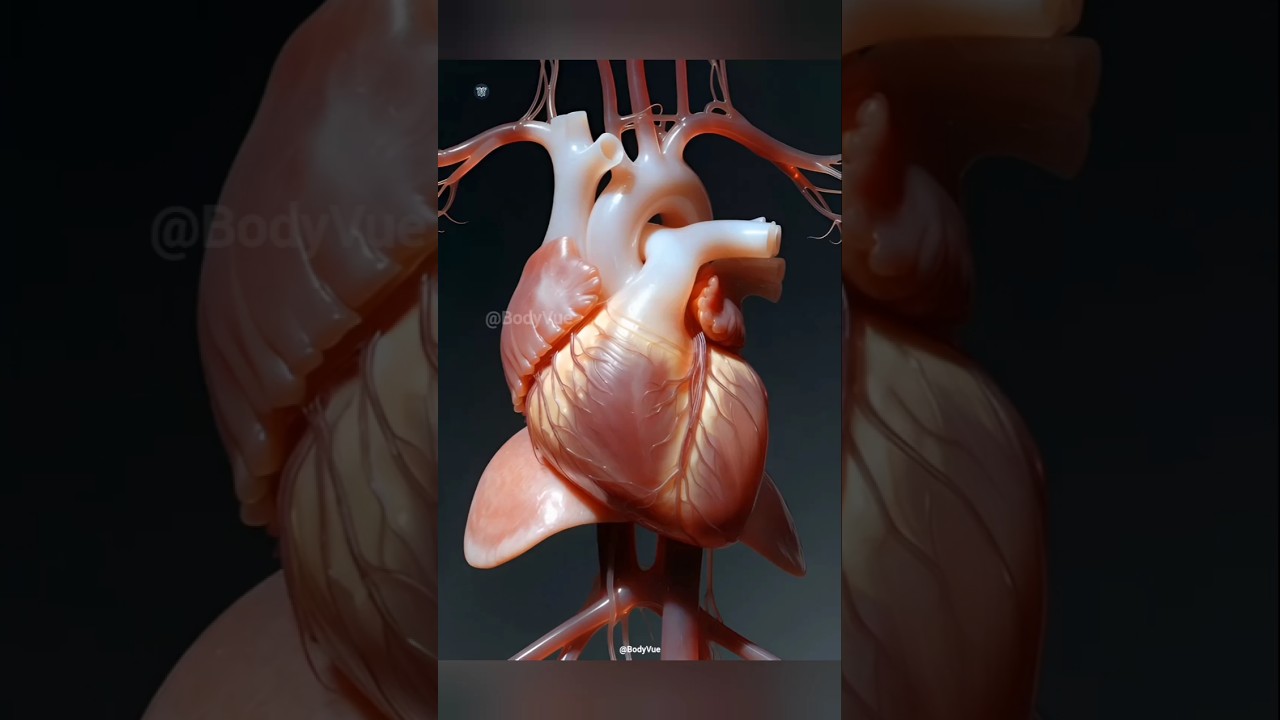 How the Human Heart Pumps: 3D Anatomy and Structure
